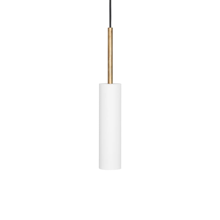 Lampada a sospensione Stav XL - Bianco/ottone grezzo - Konsthantverk