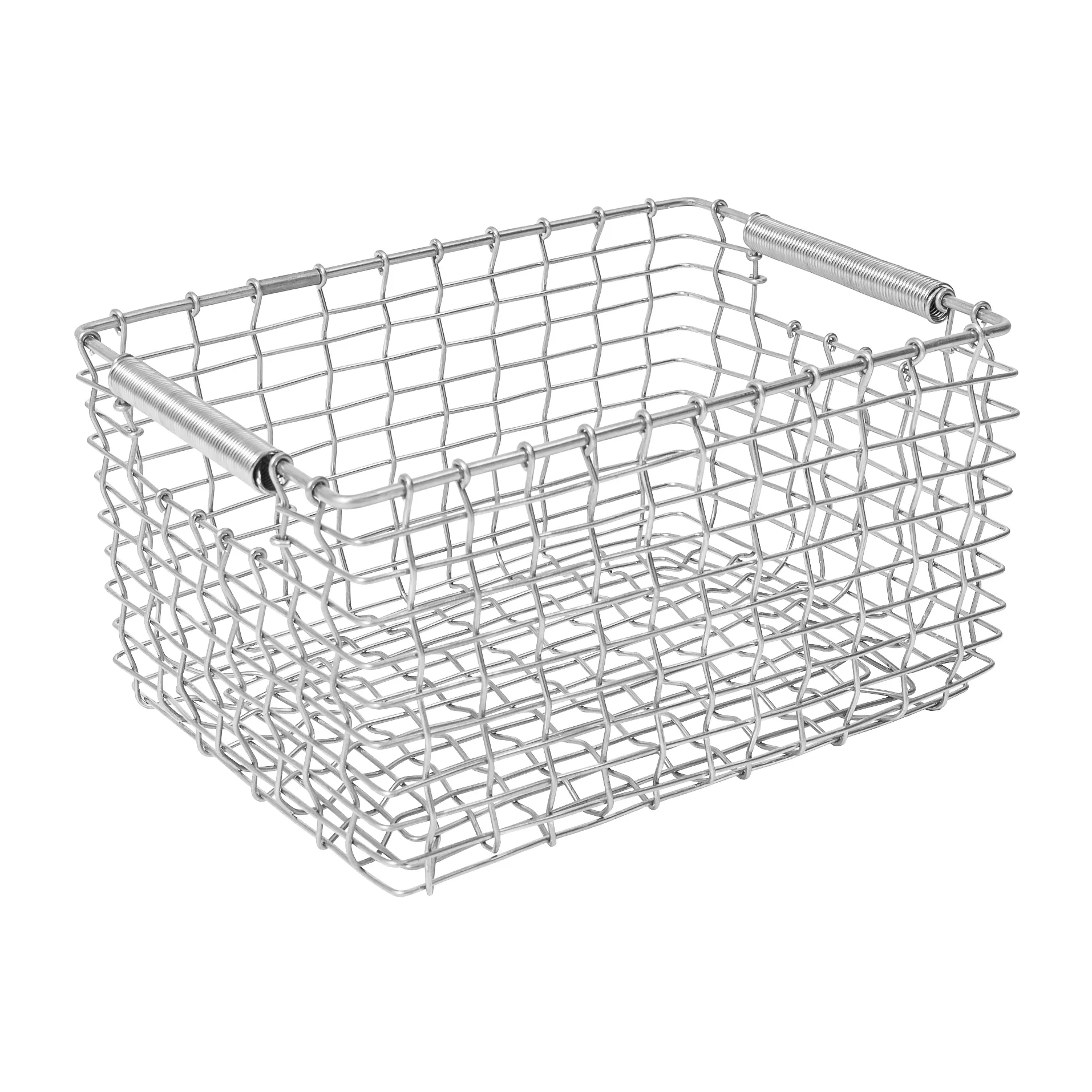 Cestino contenitore Rectangular 19, Acciaio galvanizzato KORBO