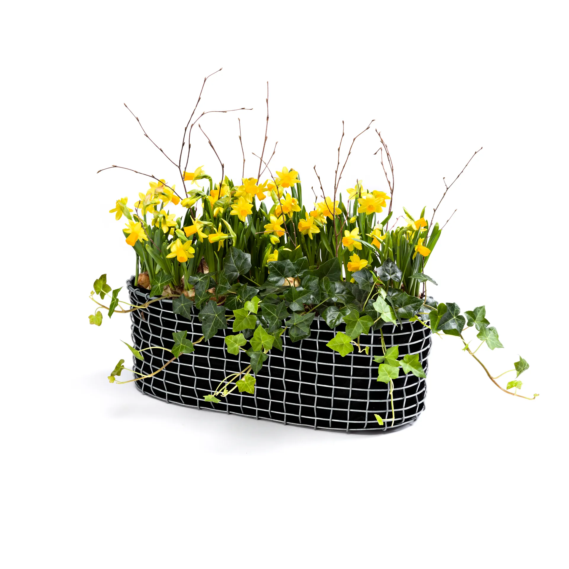 Fioriera da balcone Korbo, Acciaio galvanizzato KORBO