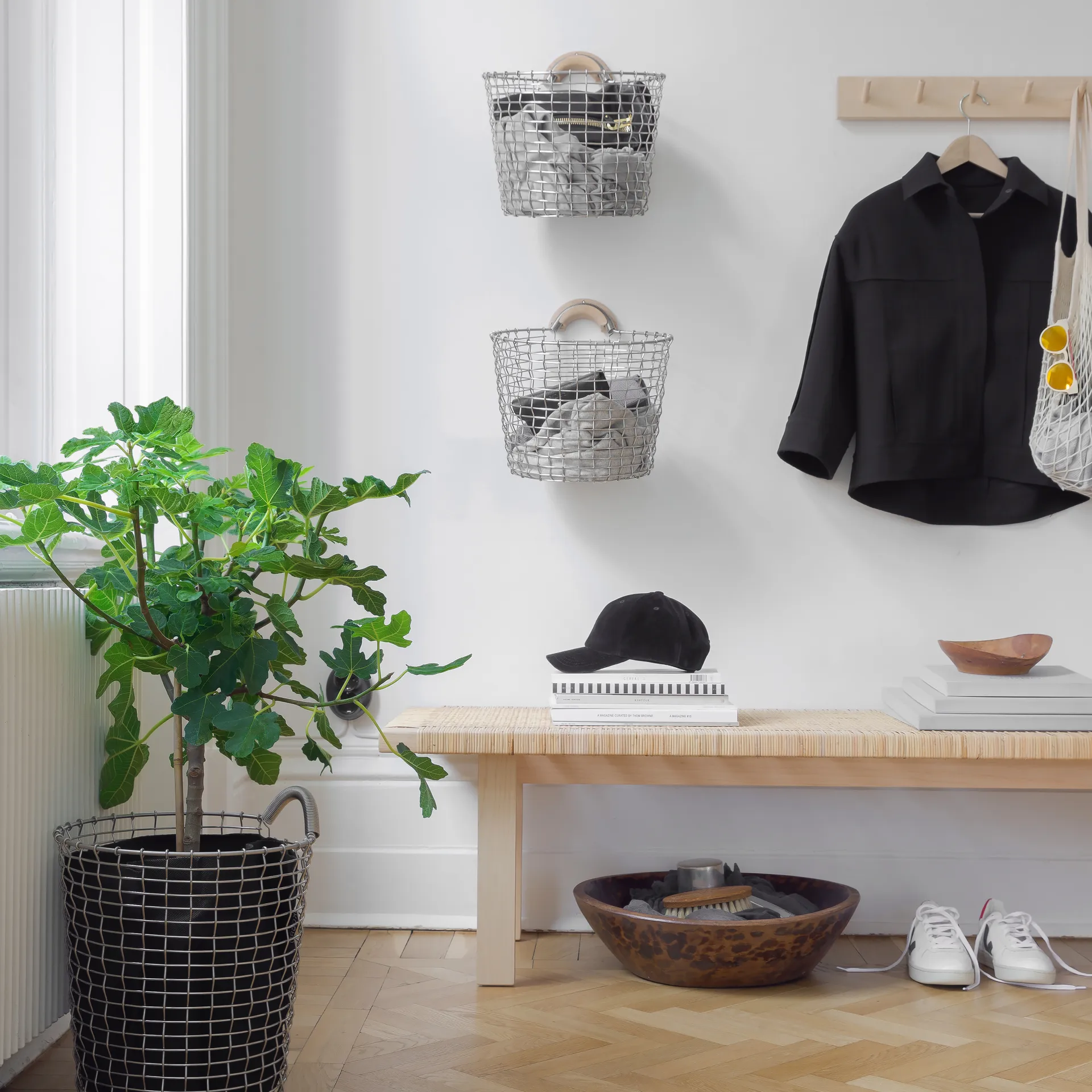 Gancio per cestini Korbo in legno, frassino KORBO