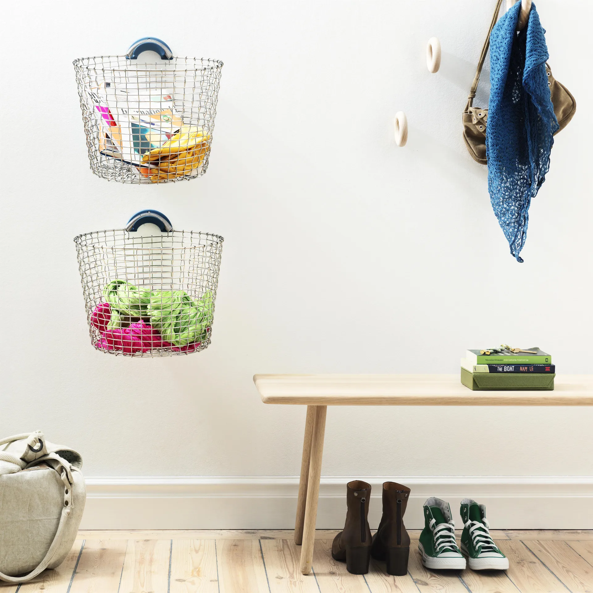 Pattumiera Korbo 24, acciaio galvanizzato KORBO