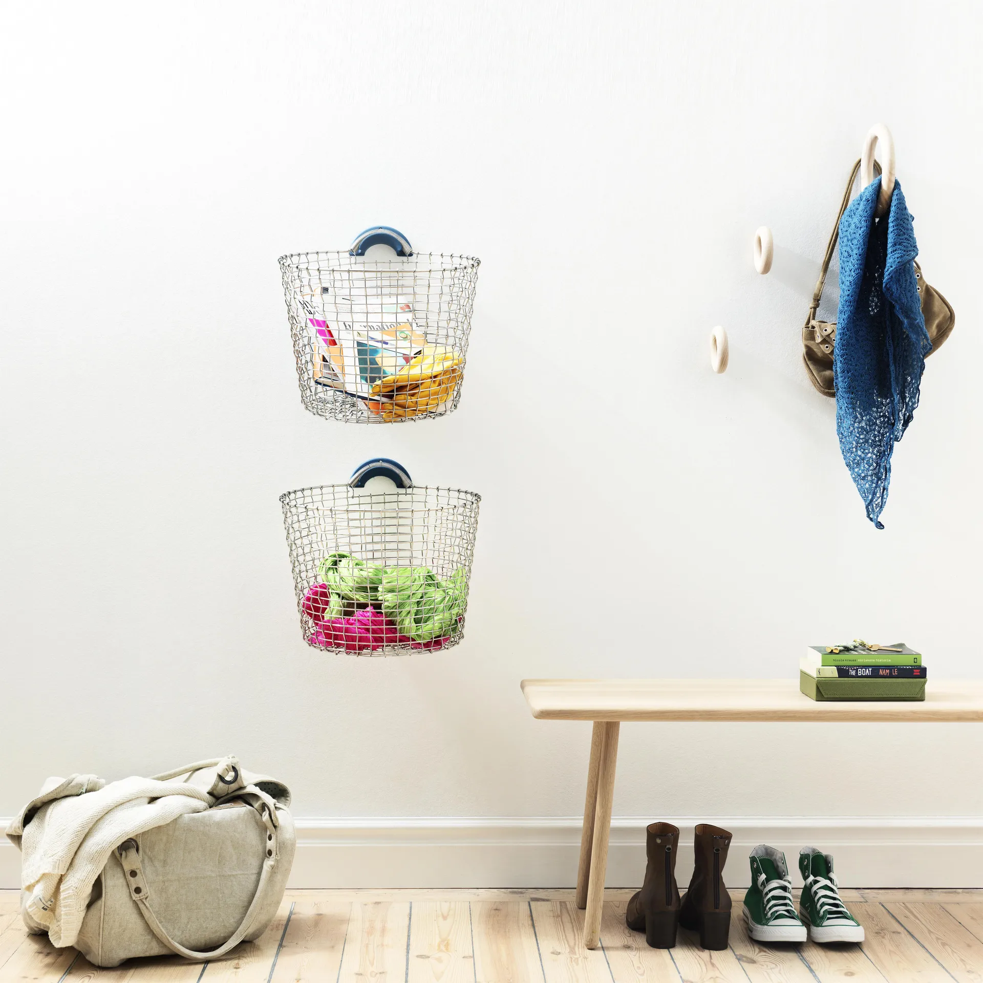 Pattumiera Korbo 24, acciaio resistente agli acidi KORBO