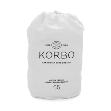 Sacco portabiancheria Korbo - bianco 65 litri - KORBO