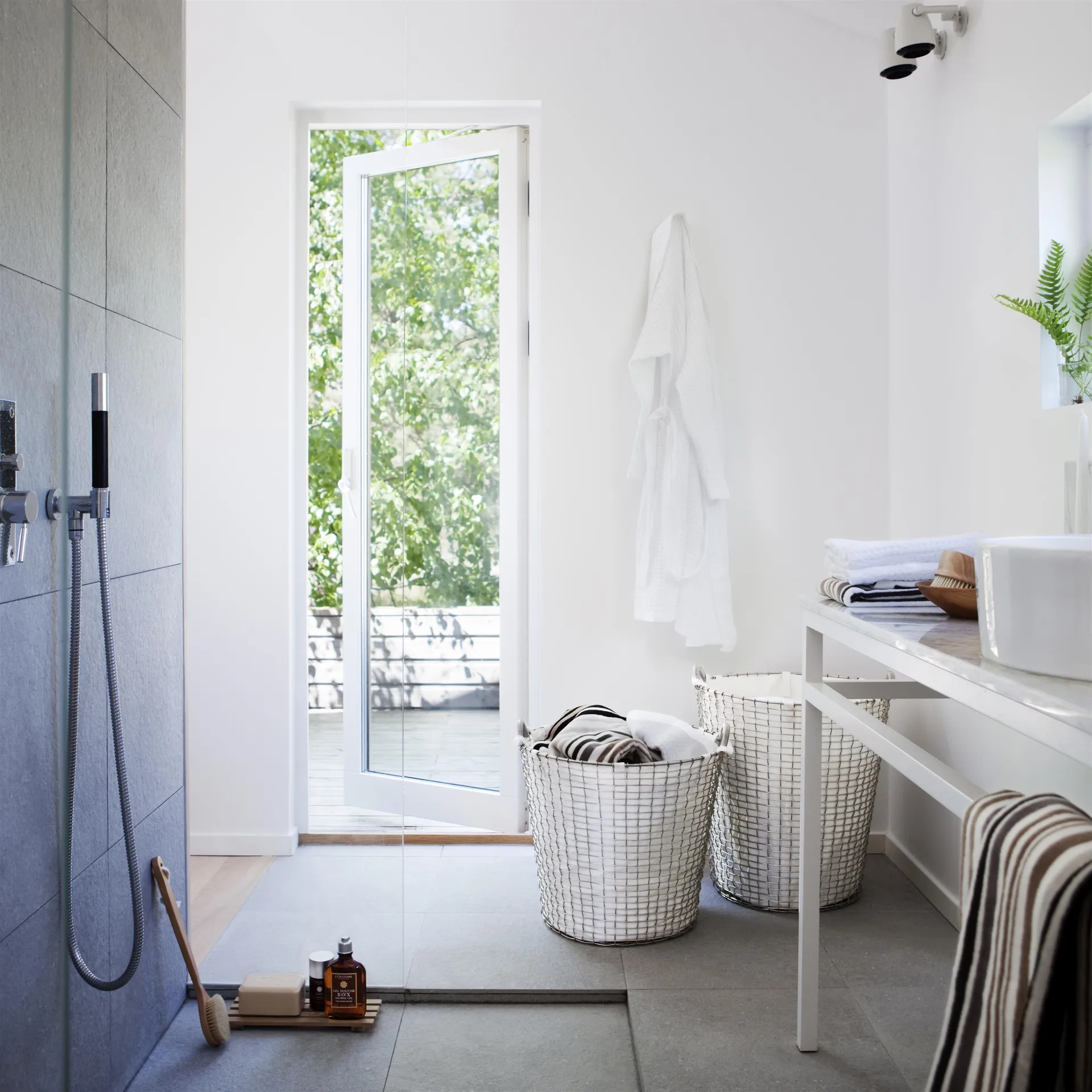 Sacco portabiancheria Korbo, bianco 80 litri KORBO