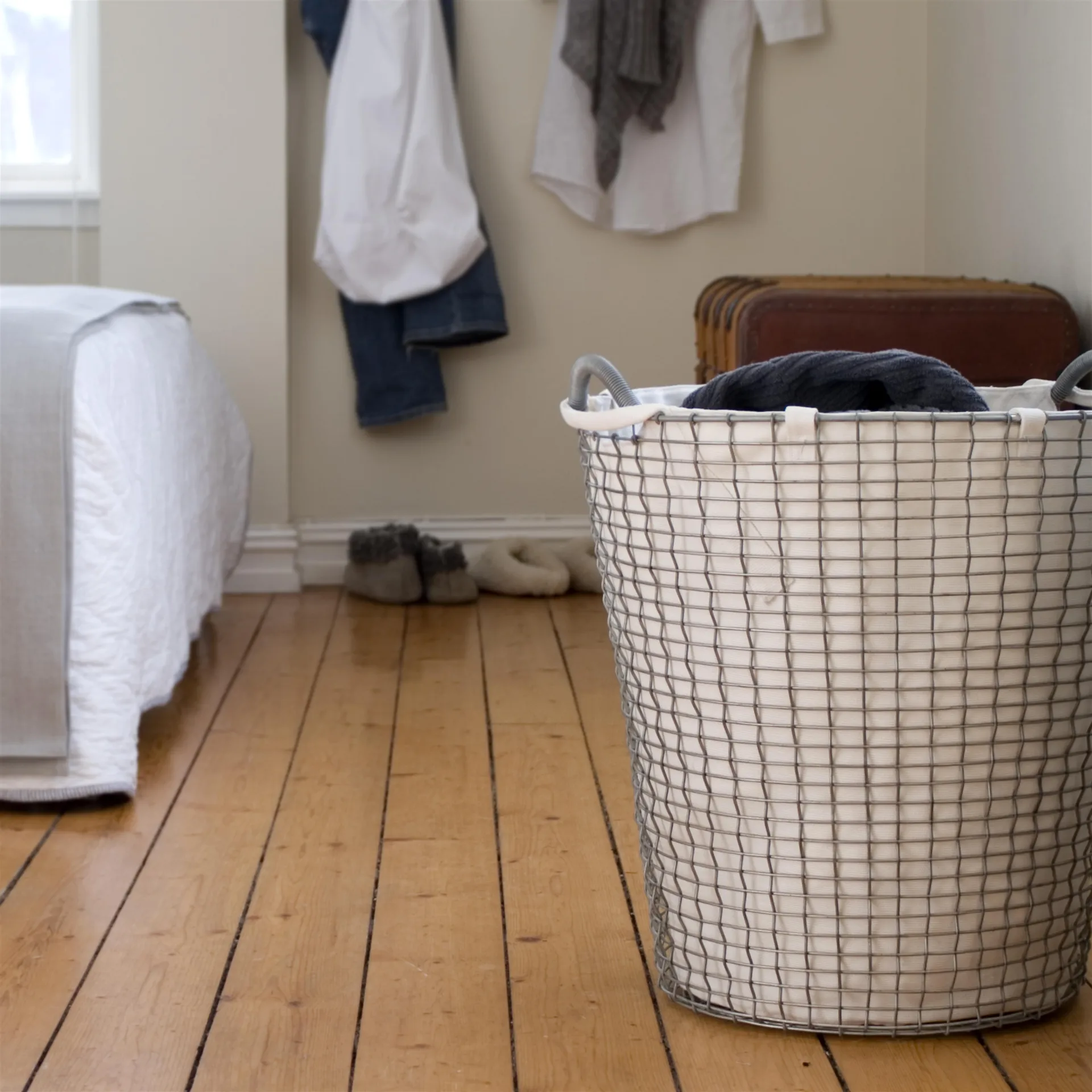 Sacco portabiancheria Korbo, bianco 80 litri KORBO