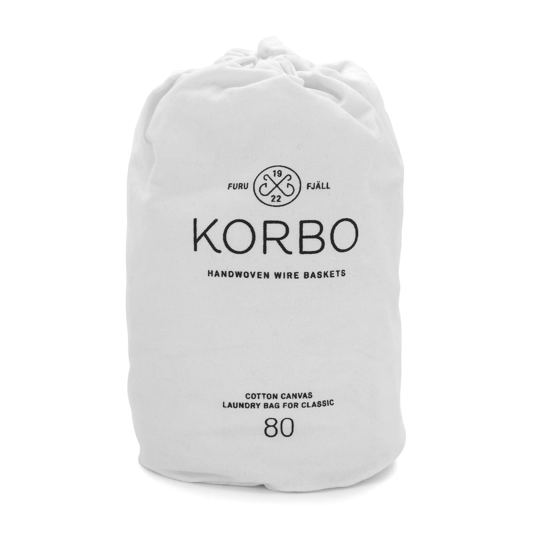 Sacco portabiancheria Korbo, bianco 80 litri KORBO