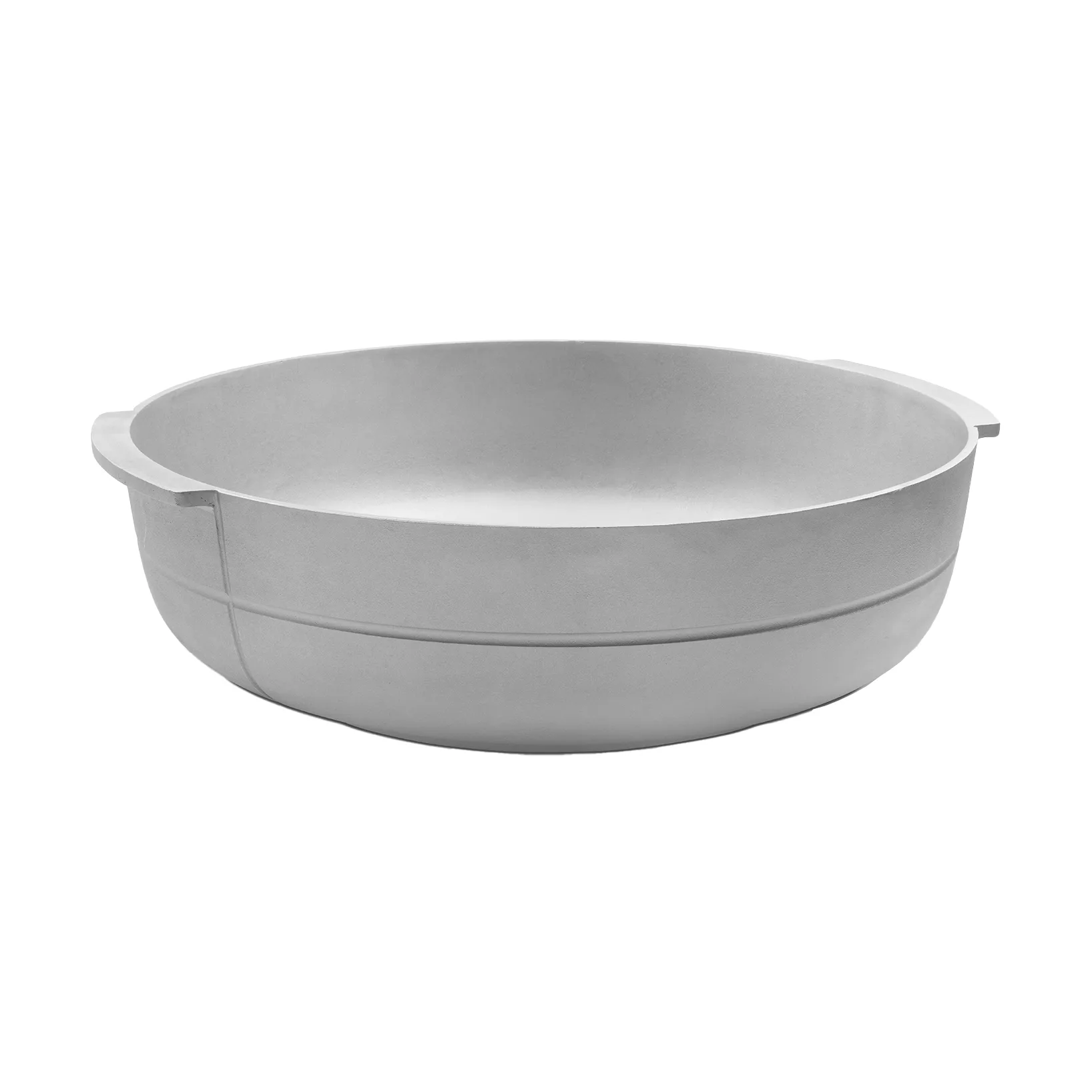 Vaso Linea n. 3 largo, Alluminio KORBO