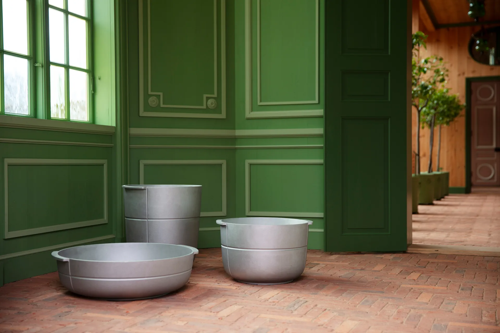 Vaso Linea nr 2 medio, Alluminio KORBO