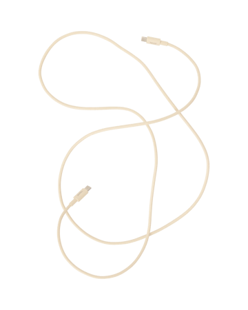 Cavo di ricarica Kord USB-C a USB-C 1,8 m - Pearled Ivory - Kord