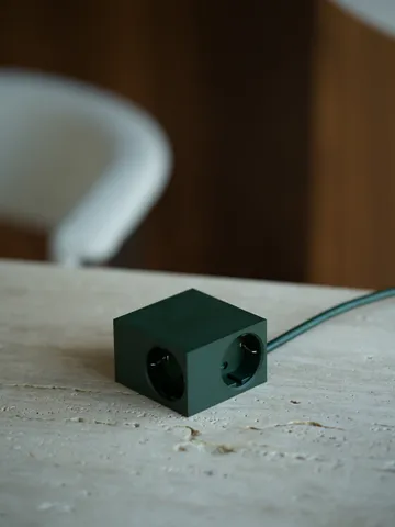 Cuboid+ multipresa USB-C 30W 2 m - Dark Green - Kord
