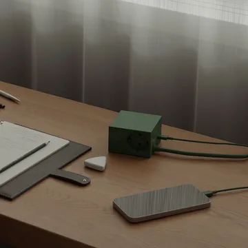 Cuboid+ multipresa USB-C 30W 2 m - Dark Green - Kord