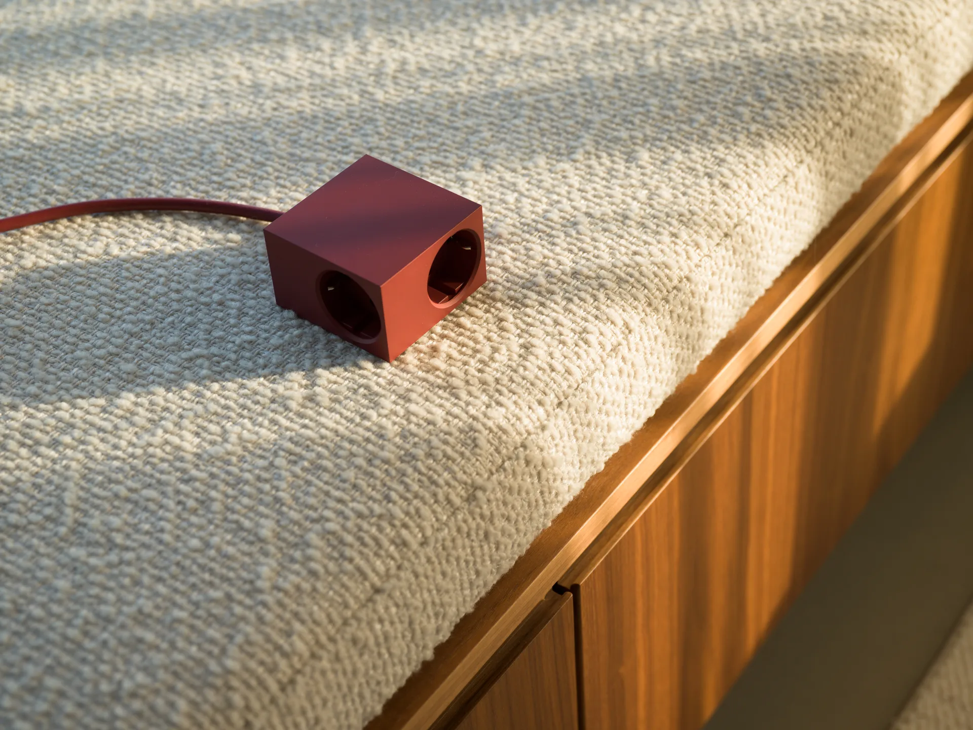Cuboid+ multipresa USB-C 30W 2 m, Fired Brick Kord