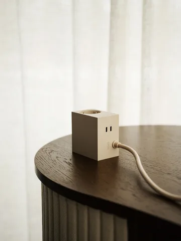 Cuboid+ multipresa USB-C 30W 2 m - Pearled Ivory (bianco) - Kord