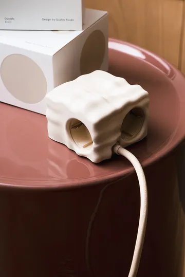 Cumulus+ case-cover per presa multipla Cuboid+ - Beige - Kord