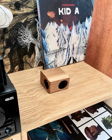 Kord x Bark woodencase-skal per presa multipla Cuboid+ - Corteccia - Kord