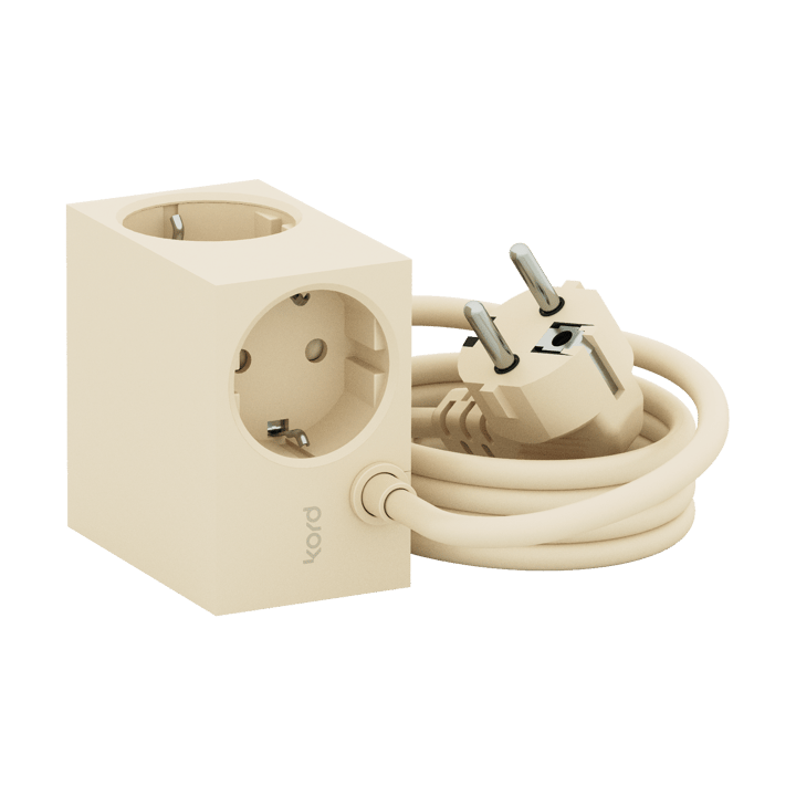 Presa multipla Cuboid 2 m - Pearled Ivory - Kord