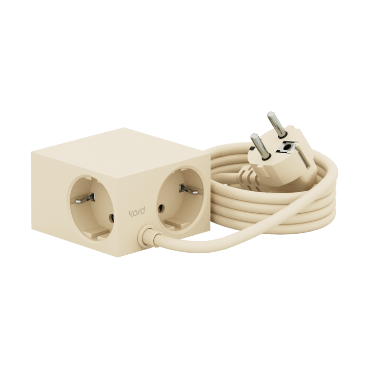 Presa multipla Cuboid 2 m, Pearled Ivory Kord