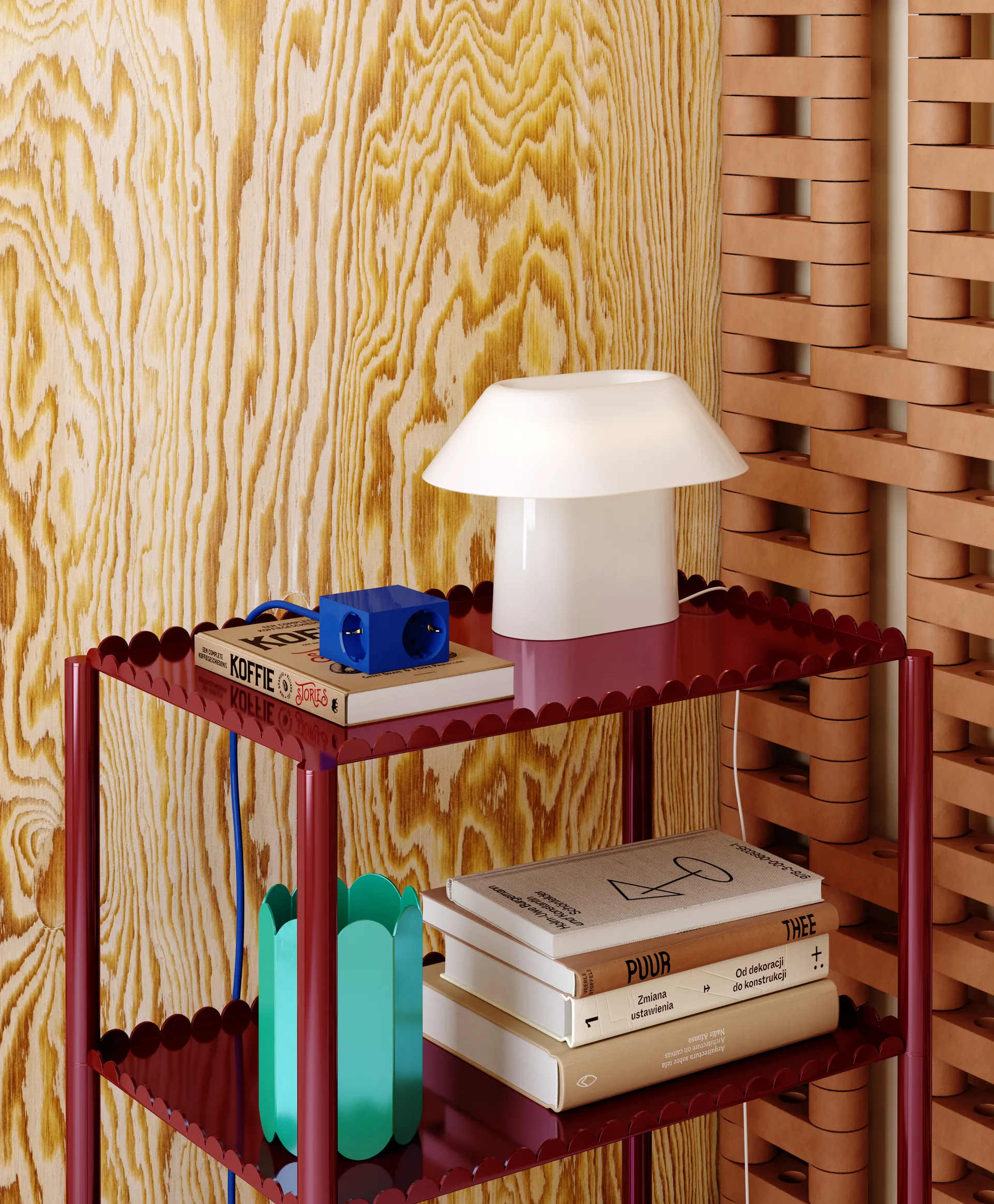 Presa multipla Cuboid+ USB-C 30W 2 m, Catalina Blue Kord