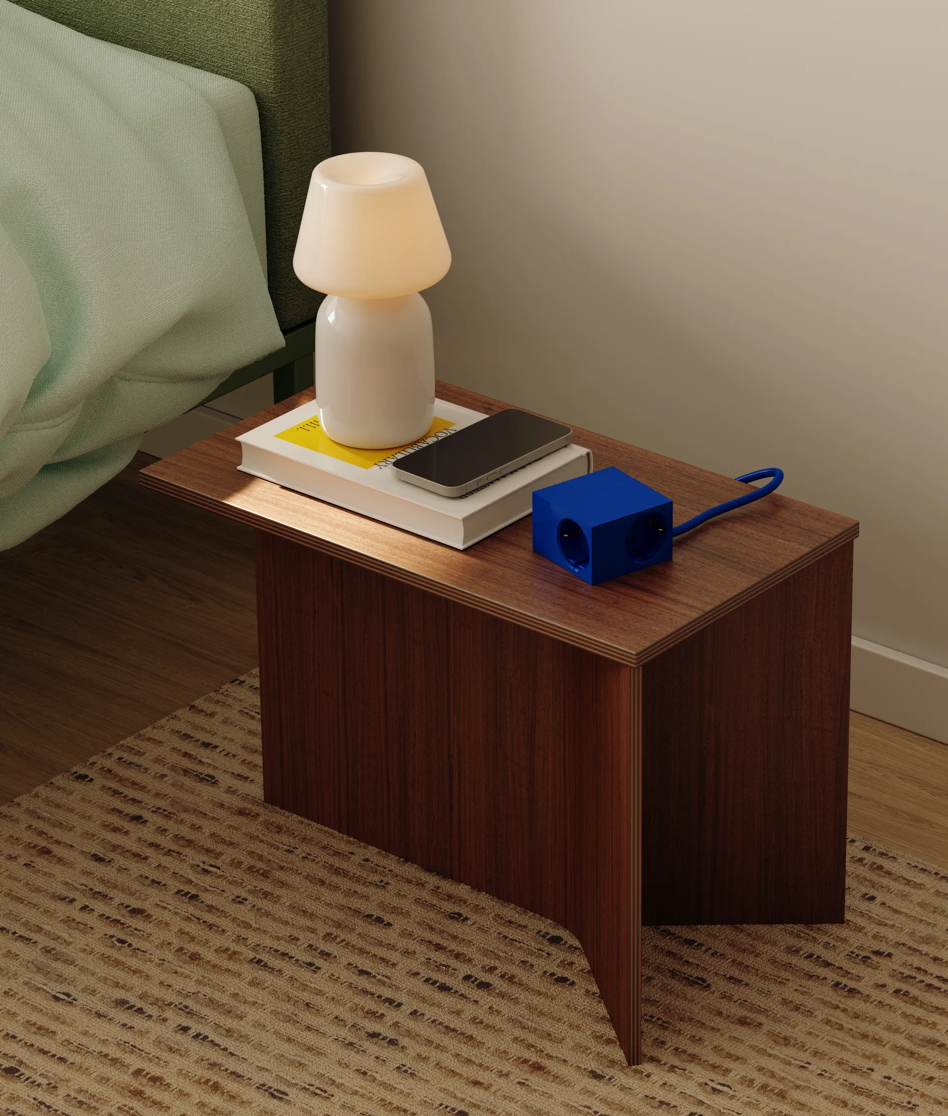 Presa multipla Cuboid+ USB-C 30W 2 m, Catalina Blue Kord