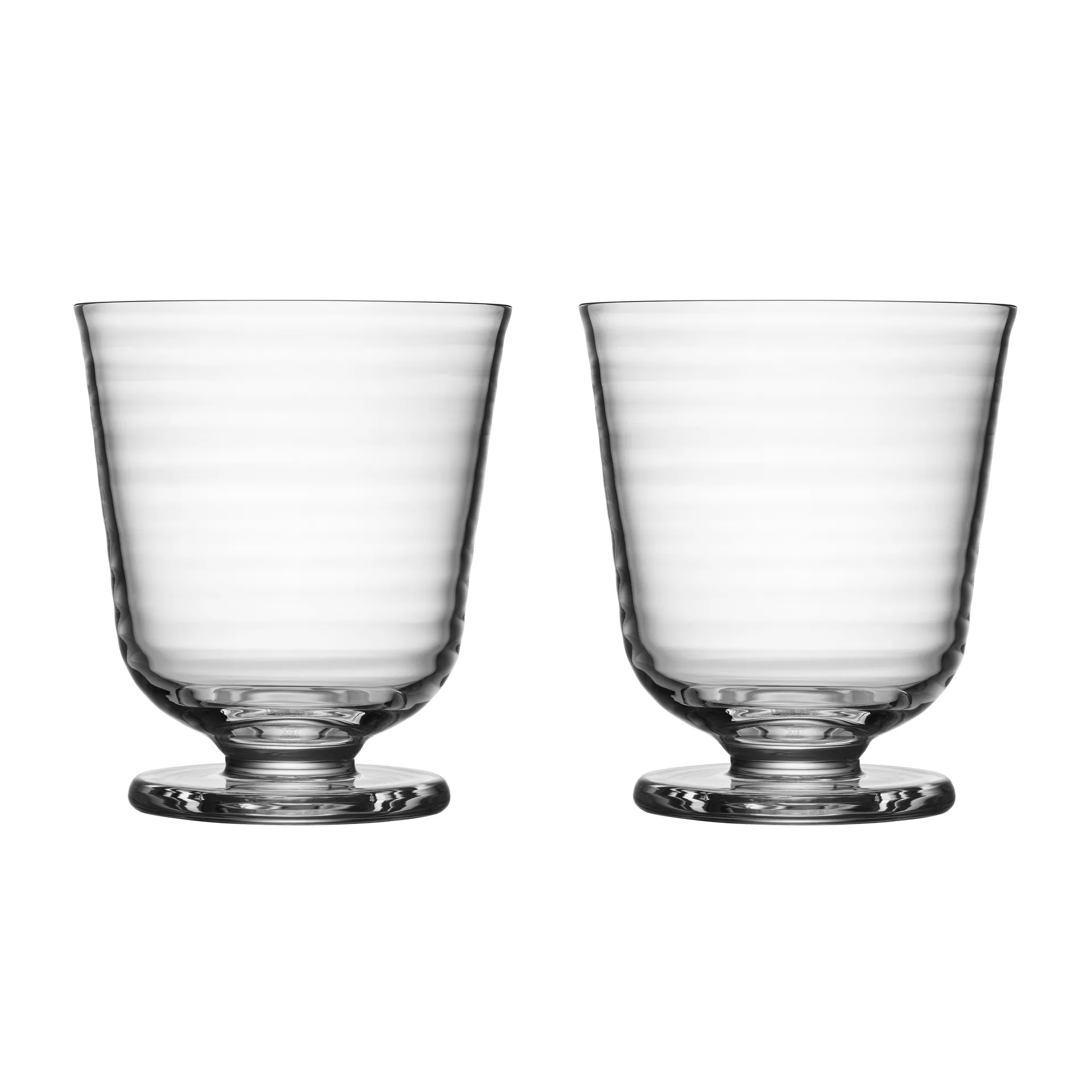 Bicchiere con piede 20 cl Viva confezione da 2, Trasparente Kosta Boda
