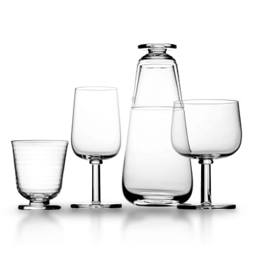 Bicchiere con piede 20 cl Viva confezione da 2 - Trasparente - Kosta Boda