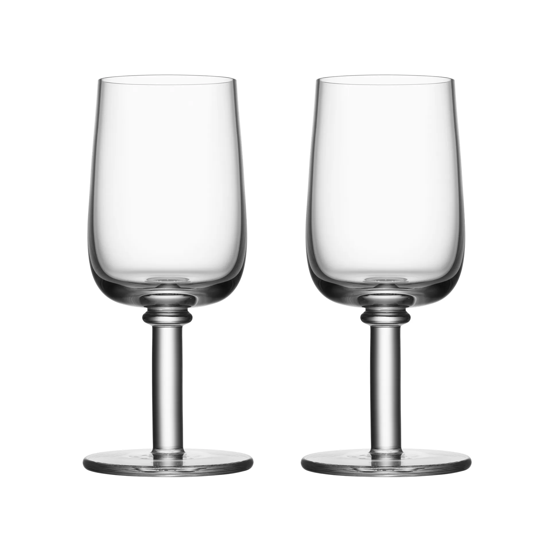 Bicchiere con piede 25 cl Viva confezione da 2, Trasparente Kosta Boda