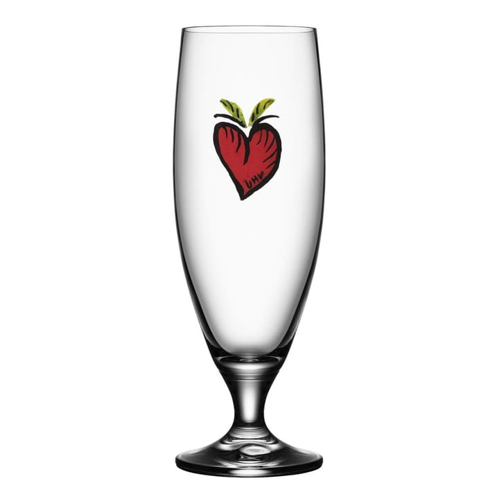 Bicchiere da birra Friendship 50 cl - hearts - Kosta Boda