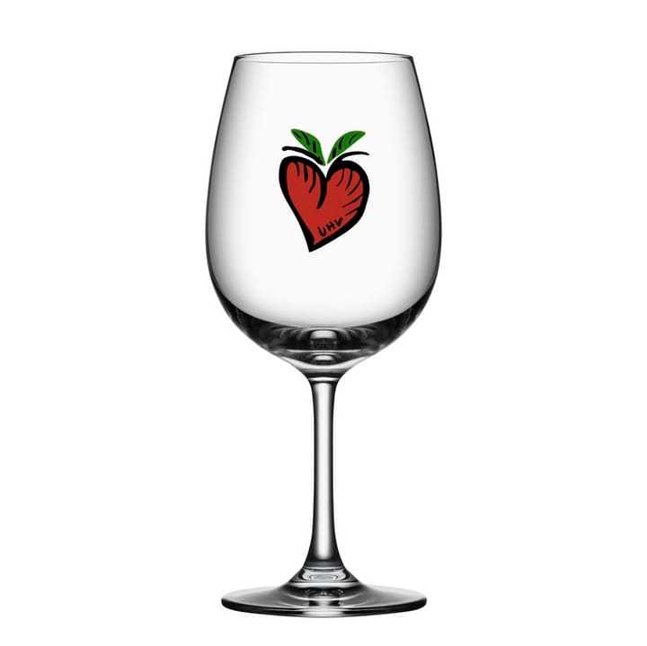 Bicchiere da vino Friendship 50 cl - Hearts - Kosta Boda