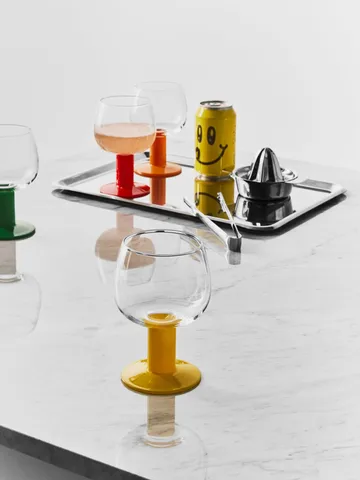 Bicchiere di Fars - Colori assortiti, 40 cl, set da 4 pezzi - Kosta Boda