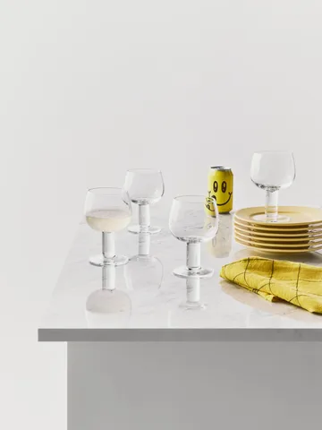Bicchiere di Fars - Trasparente, 4 pezzi - Kosta Boda