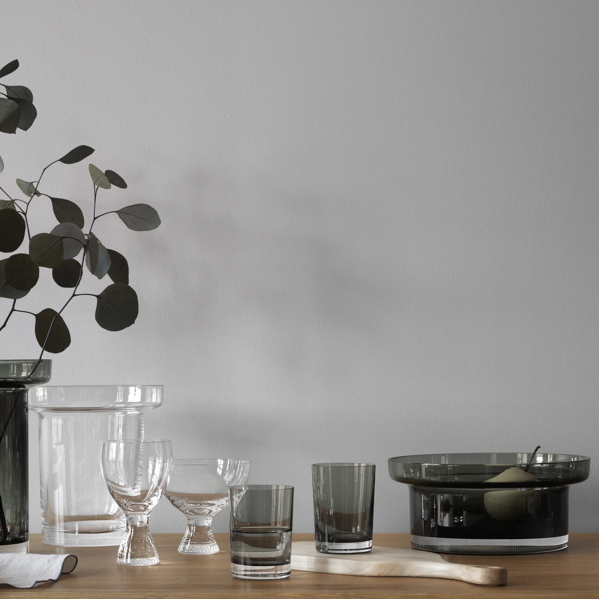 Bicchiere Limelight 22 cl confezione da 2, Grigio Kosta Boda