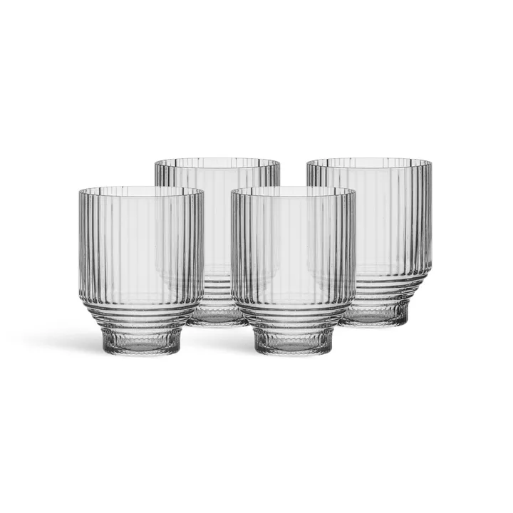 Bicchiere lowball Pavilion - Trasparente, 30 cl, confezione da 4 - Kosta Boda