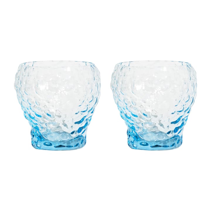 Bicchiere tipo tumbler Moss da 26 cl, confezione da 2 - Vetro circolare - Kosta Boda