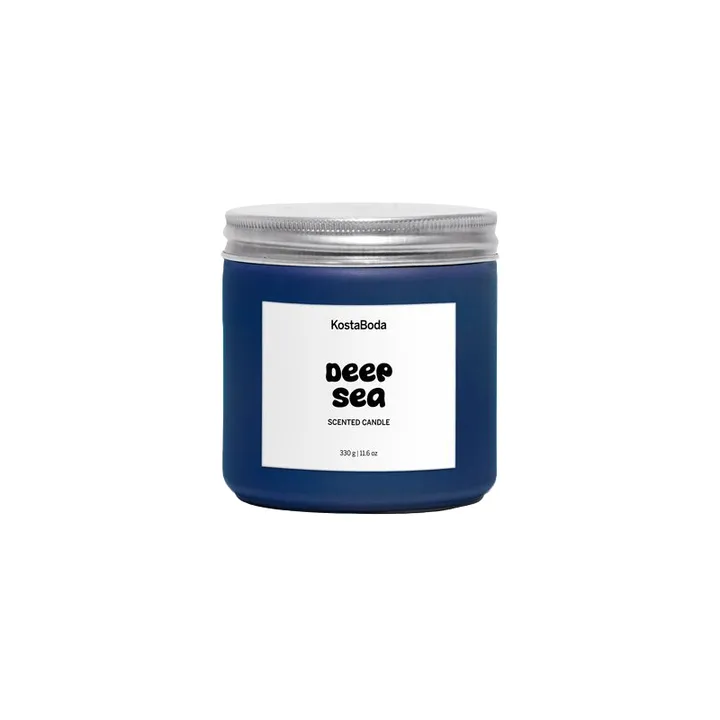 Candela profumata Mind - Deep sea, 330 g - Kosta Boda