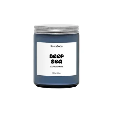 Candela profumata Mind - Deep Sea, 550 g - Kosta Boda