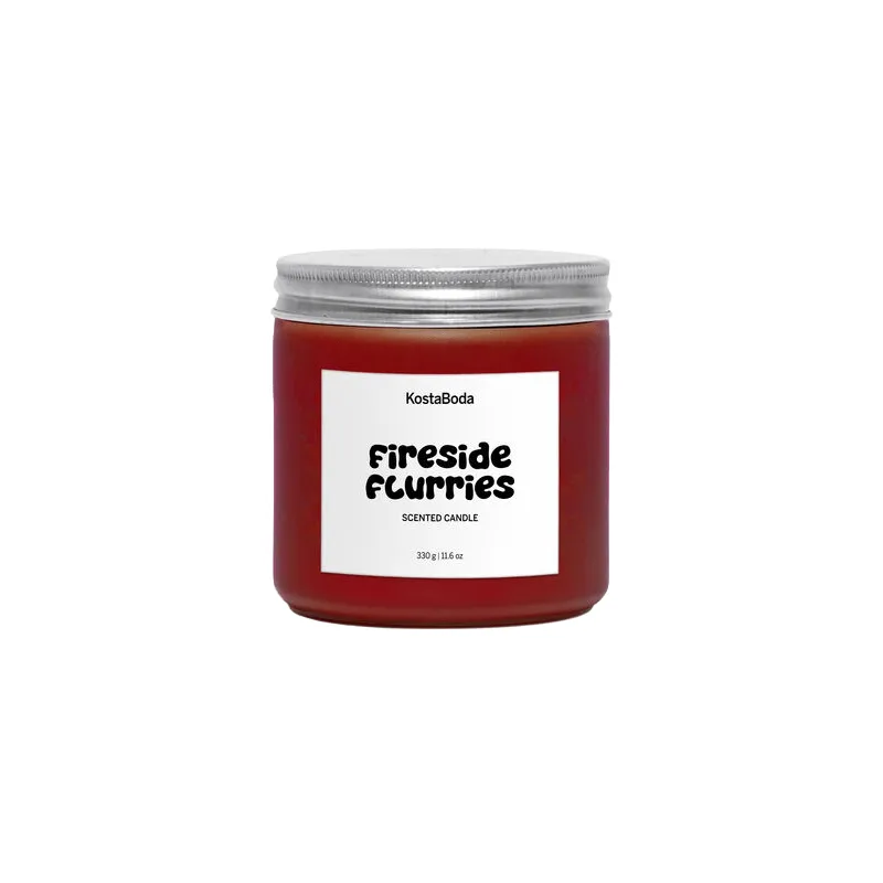 Candela profumata Mind, Fireside flurries, 330 g Kosta Boda