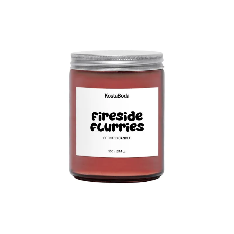 Candela profumata Mind, Fireside flurries, 550 g Kosta Boda
