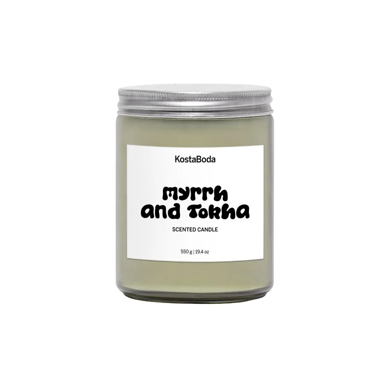 Candela profumata Mind, Myrrh & Tokha, 550 g Kosta Boda