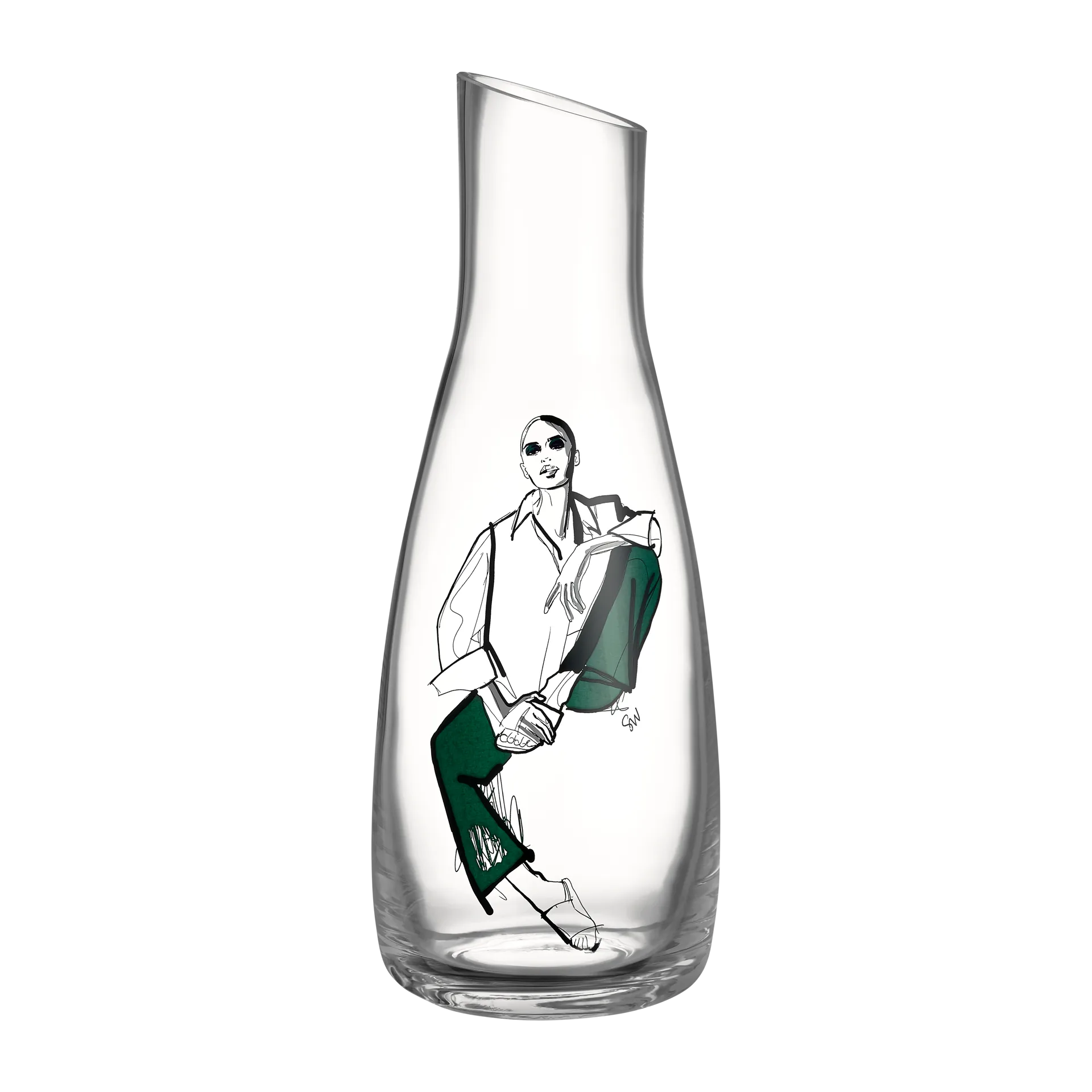 Caraffa 1 l All about you, Time for you Kosta Boda