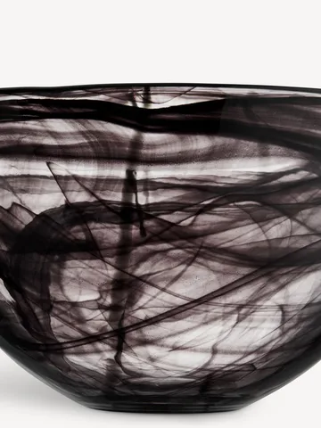 Ciotola Contrast 350 mm - Nero-nero - Kosta Boda