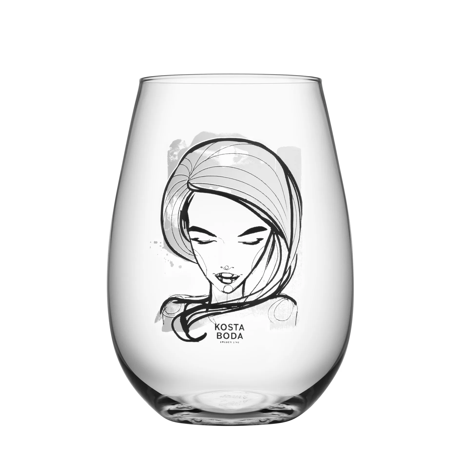 Confezione da 2 bicchieri All about you, need you (white) Kosta Boda