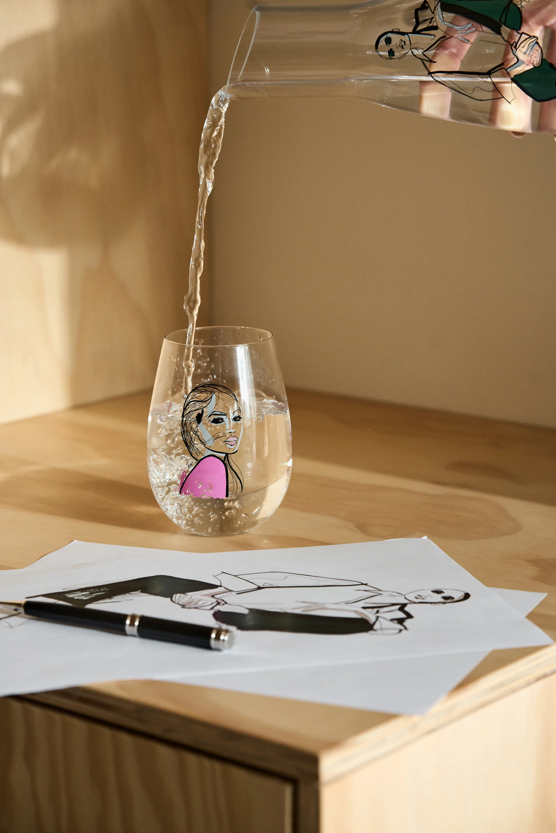 Confezione da 2 bicchieri All about you, Next to you Kosta Boda