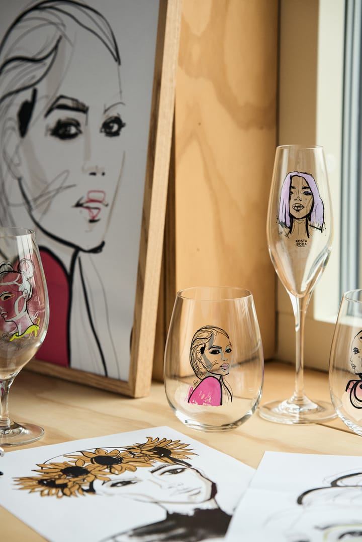 Confezione da 2 bicchieri All about you, Next to you Kosta Boda