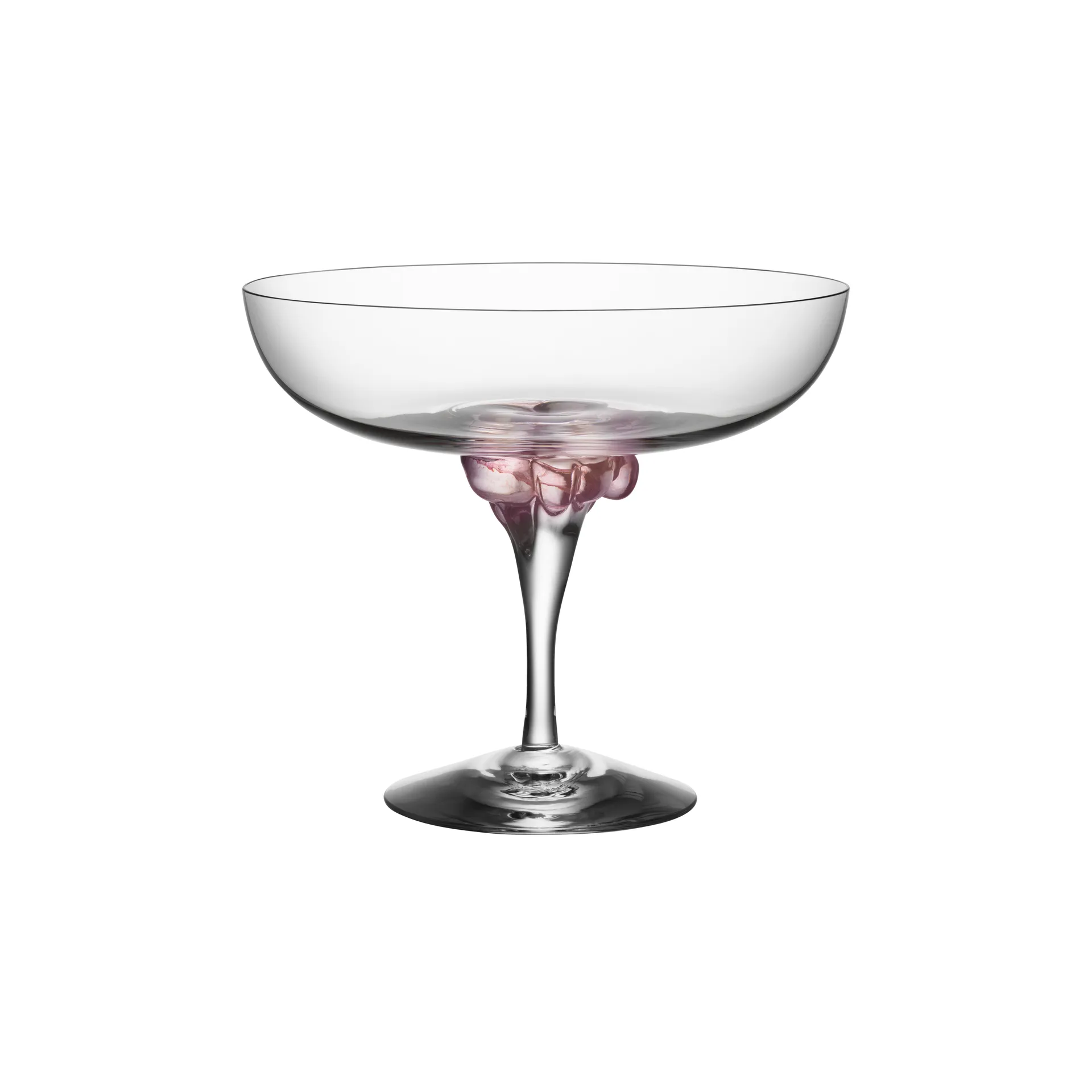 Cupola in vetro Sugar Dandy 32 cl, rosa Kosta Boda