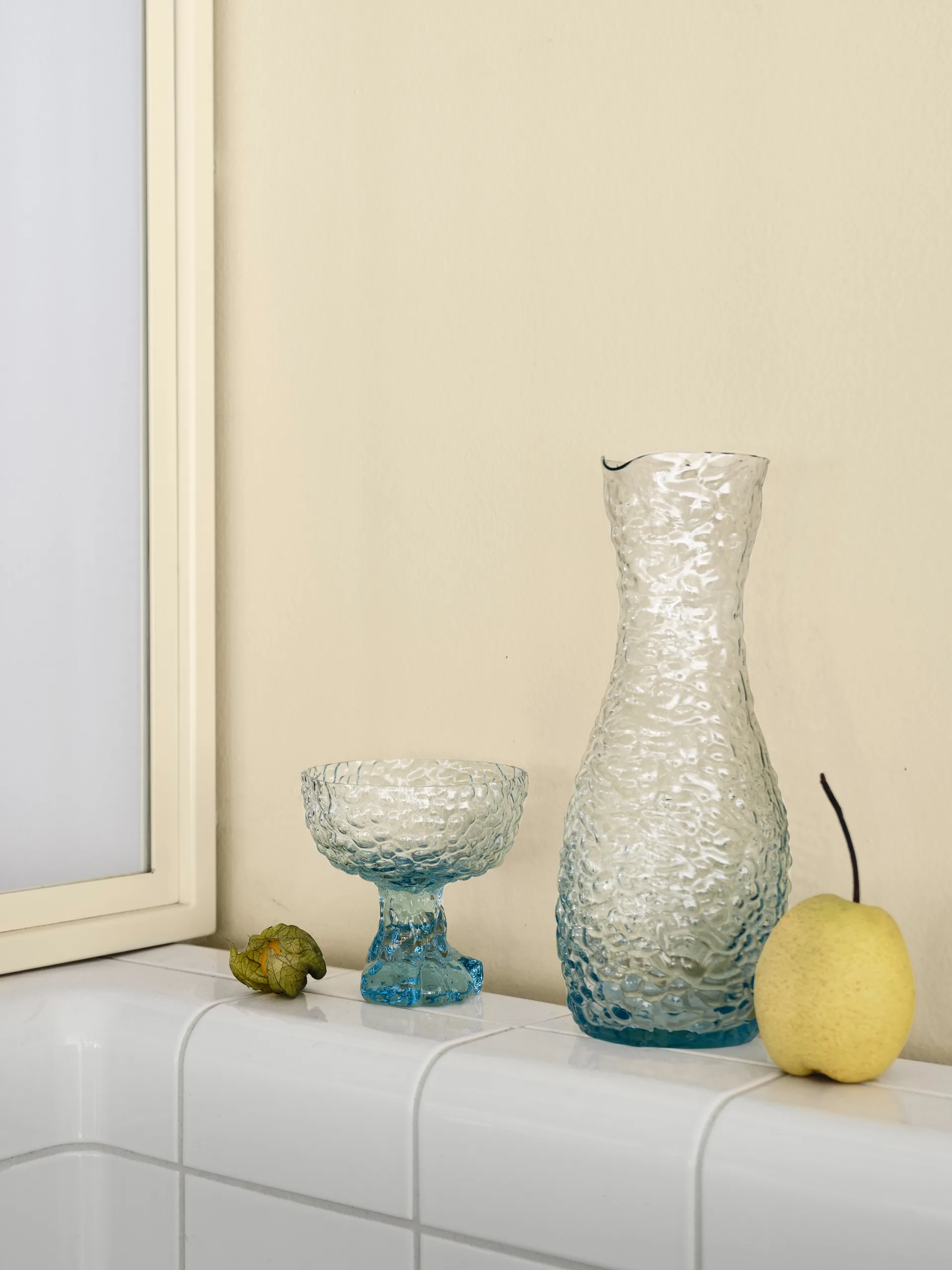 Flûte da champagne Moss coupe da 35 cl, Vetro circolare Kosta Boda