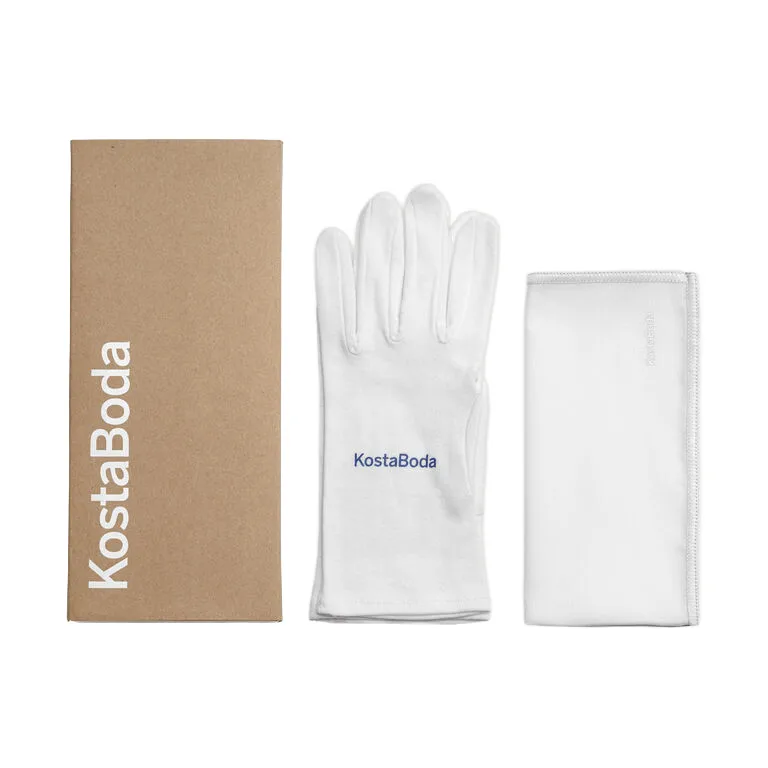 Kosta Boda glass care set box, Bianco, medium Kosta Boda Kosta Boda glass care set box, Bianco, medium Kosta Boda