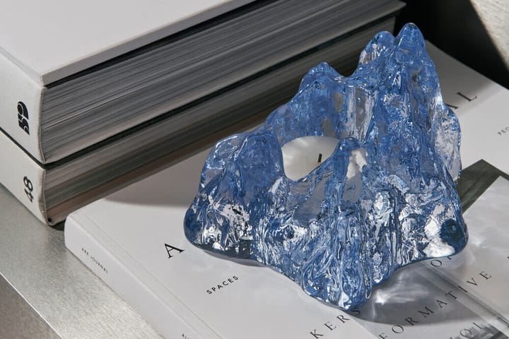 Lanterna The Rock 91 mm, Blu ghiaccio Kosta Boda