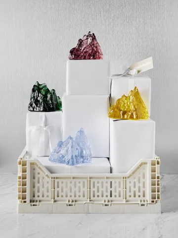 Lanterna The Rock 91 mm - Smeraldo verde - Kosta Boda