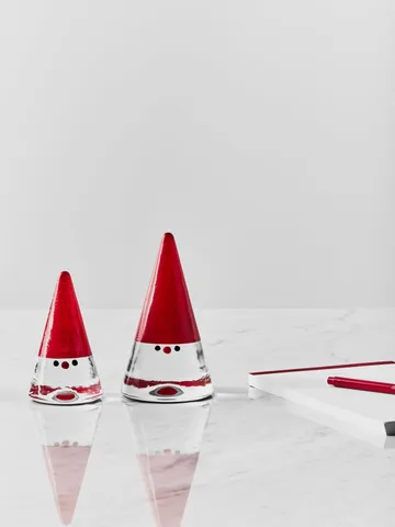 Noel gnomo - Rosso, 15 cm - Kosta Boda