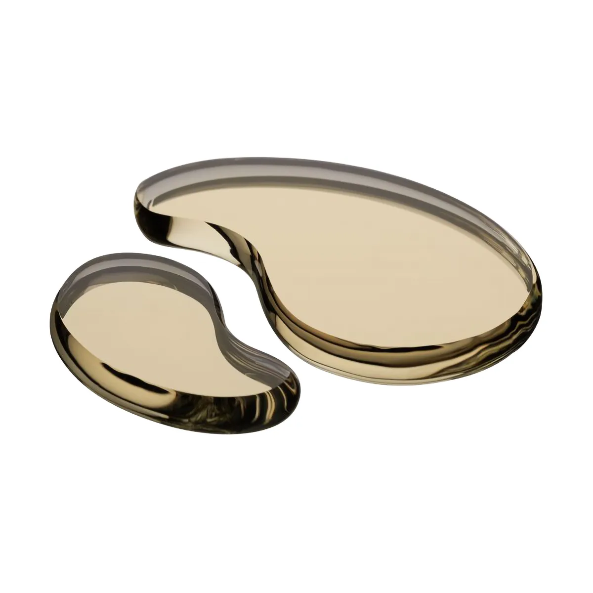 Oggetto decorativo Tears of joy 2 pezzi, Oro Kosta Boda